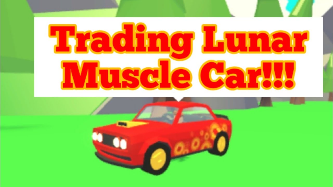 Trading Lunar Car In Adopt Me!!! Roblox Adopt Me!!! YouTube