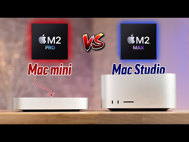 M2 Mac mini vs M2 Max Mac Studio - Worth $700 More?! class=