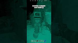 Raiding a Hidden Loot Base 💀 #rust  #rustgame #rustclips