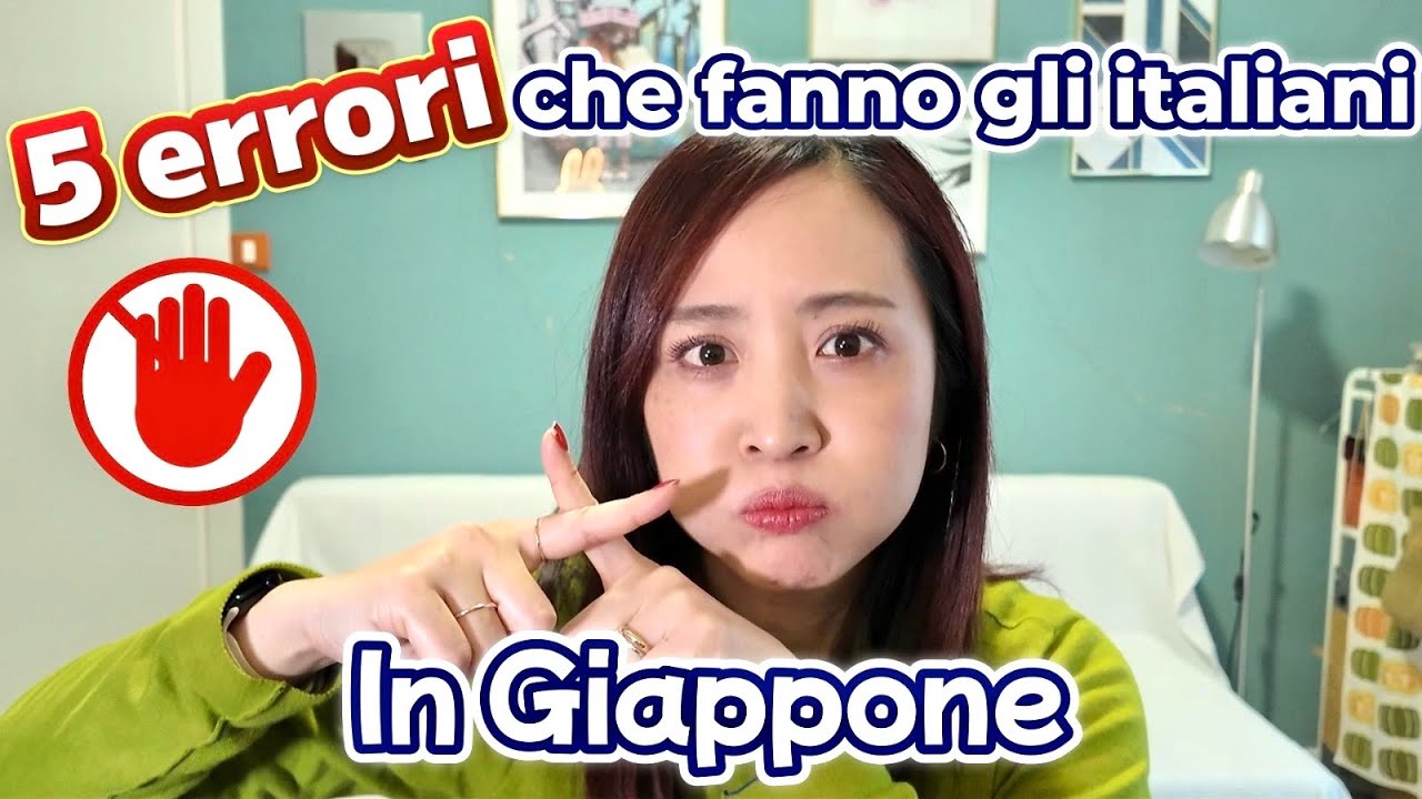 5 errori che fanno gli italiani davanti alle persone giapponesi