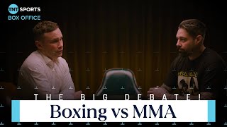 Boxing vs MMA: Carl Frampton & Dan Hardy debate which combat sport reigns supreme