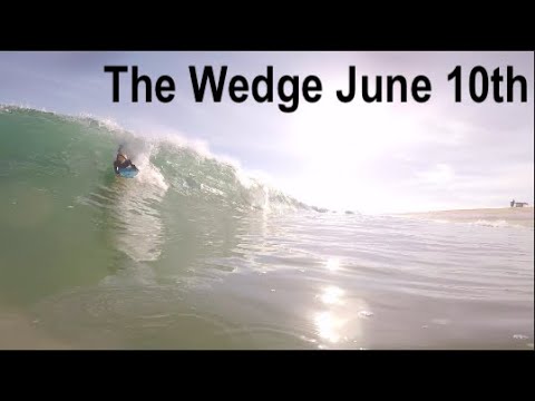 The Boys Sending It At Wedge June 10th Bodyboard POV