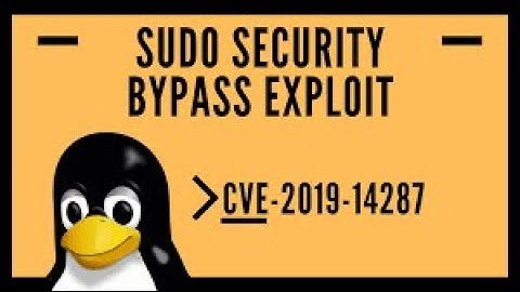 Sudo Security Bypass | CVE-2019-14287 #TryHackMe