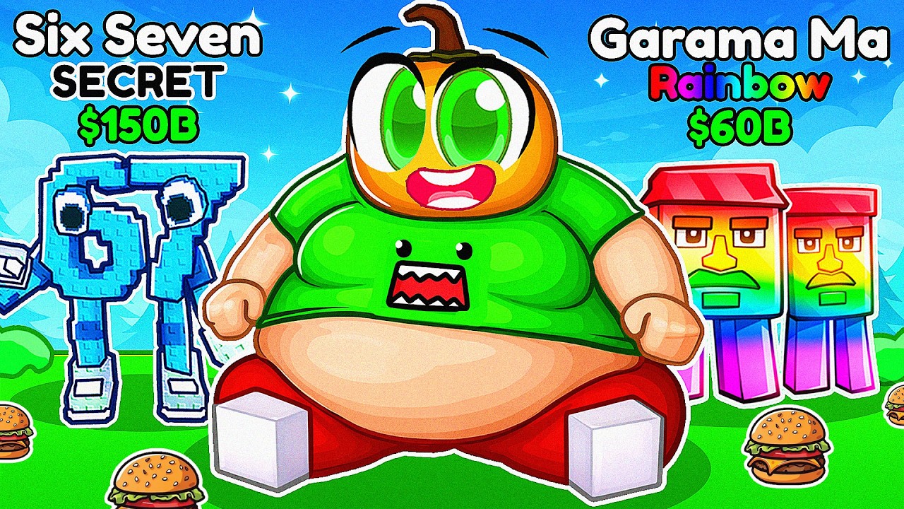 500 Kilo Olup Tüm İtalian Brainrotları Çaldım! 🍔 | Roblox