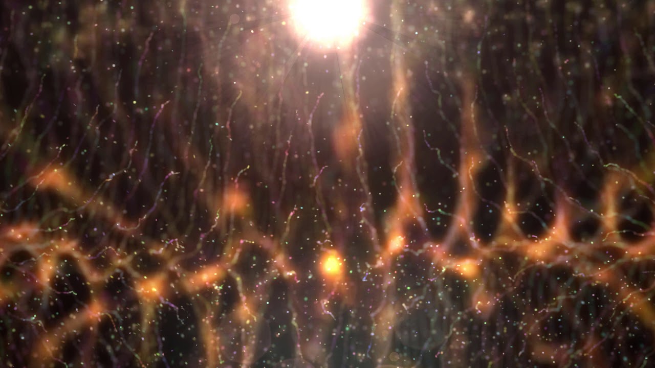 4K ORANGE MOVING BACKGROUND Relaxing Float Ambient AAVFX Backdrop