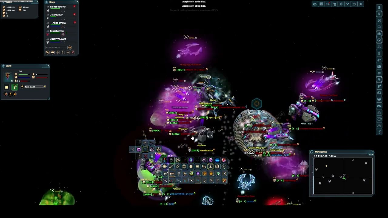account EG1 Darkorbit 10LF4 LV15