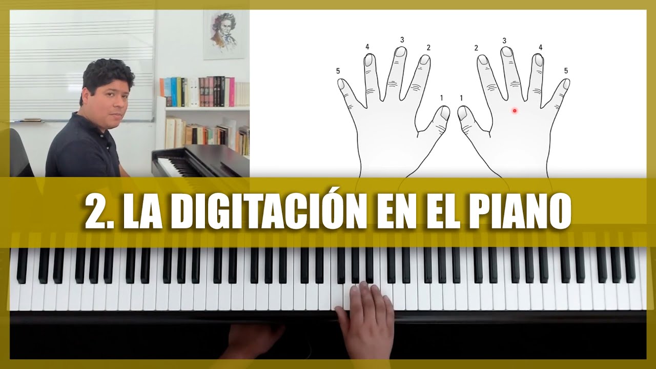 2. CURSO COMPLETO DE PIANO 🎹: LA DIGITACIÓN EN EL PIANO
