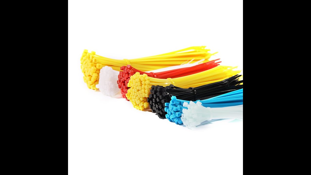 high quality heavy duty nylon PA66 cable ties stretching test