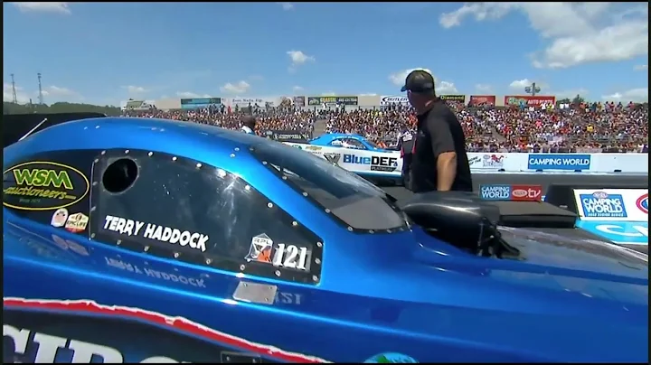 John Force, Terry Haddock, Top Fuel Funny Car Rnd ...