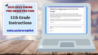 NSHS Class of 2023: Pre Registration Day Two Instructions