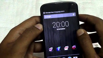 LG Nexus 4 With Official Android 4.4 KitKat - Quick Look