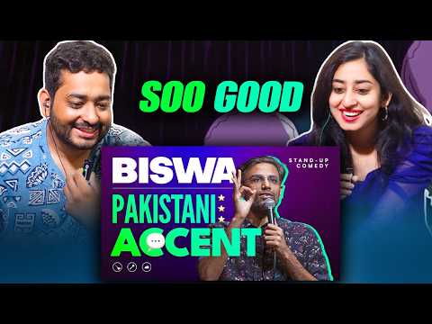 REACTION Biswa Kalyan Rath | Pakistani Accent | Stand Up Comedy