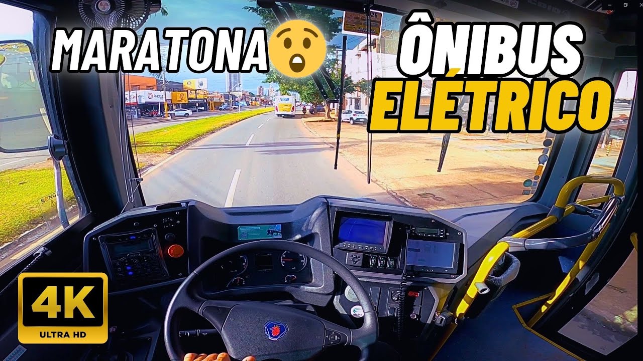 VIDA DE MOTORISTA NO ÔNIBUS ELÉTRICO 🚍 UM ENCONTRO INESPERADO COM UM INSCRITO!