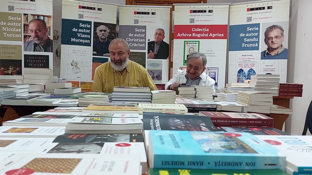 Editura EIKON București & Valentin Ajder -la"Casa Bredicenilor" Lugoj- 28 06 2023 -v7 Adriana Weimer