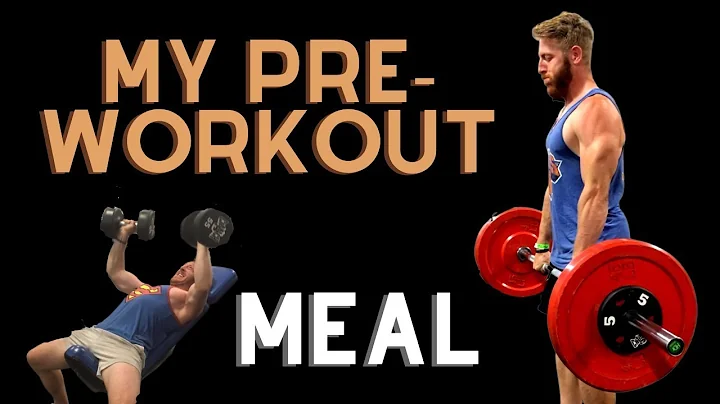 My Best PRE WORKOUT MEAL for  Muscle GAINS and Weight Loss