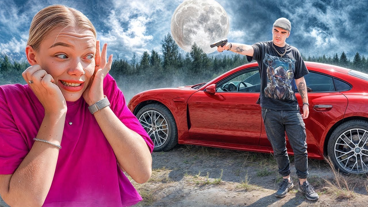 BANDYTA WŁAMAŁ SIĘ DO NASZEGO DOMU! Nastolatki uciekają przed przestępcą | Serial dla młodzieży