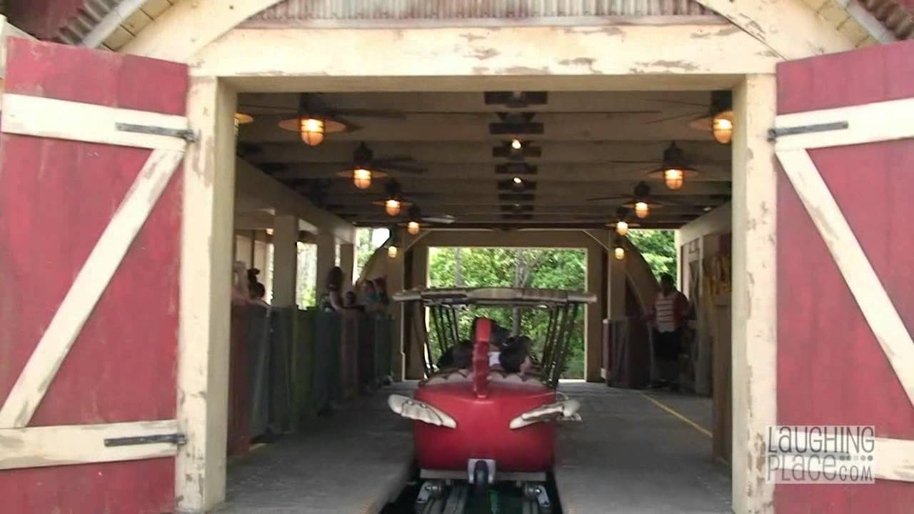 Barnstormer Great Goofini at the new Storybook Circus at Disney World