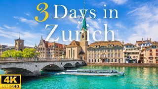 How to Spend 3 Days in ZURICH Switzerland | The Perfect Travel Itinerary
