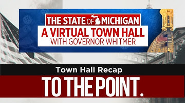 To The Point: Gov. Gretchen  Whitmer on COVID-19