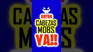 #datwinxd 🌮👽🍸como obtener cabezas de mobs EN MINECRAFT👽👌