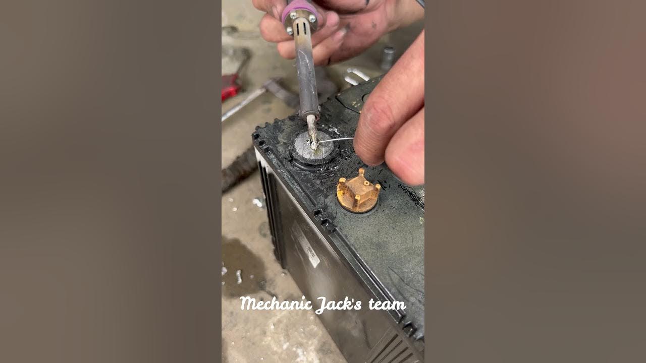 How to fix Broken Battery Terminal - YouTube