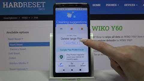 How to Delete Junk Files – Clean Up Storage on WIKO Y60