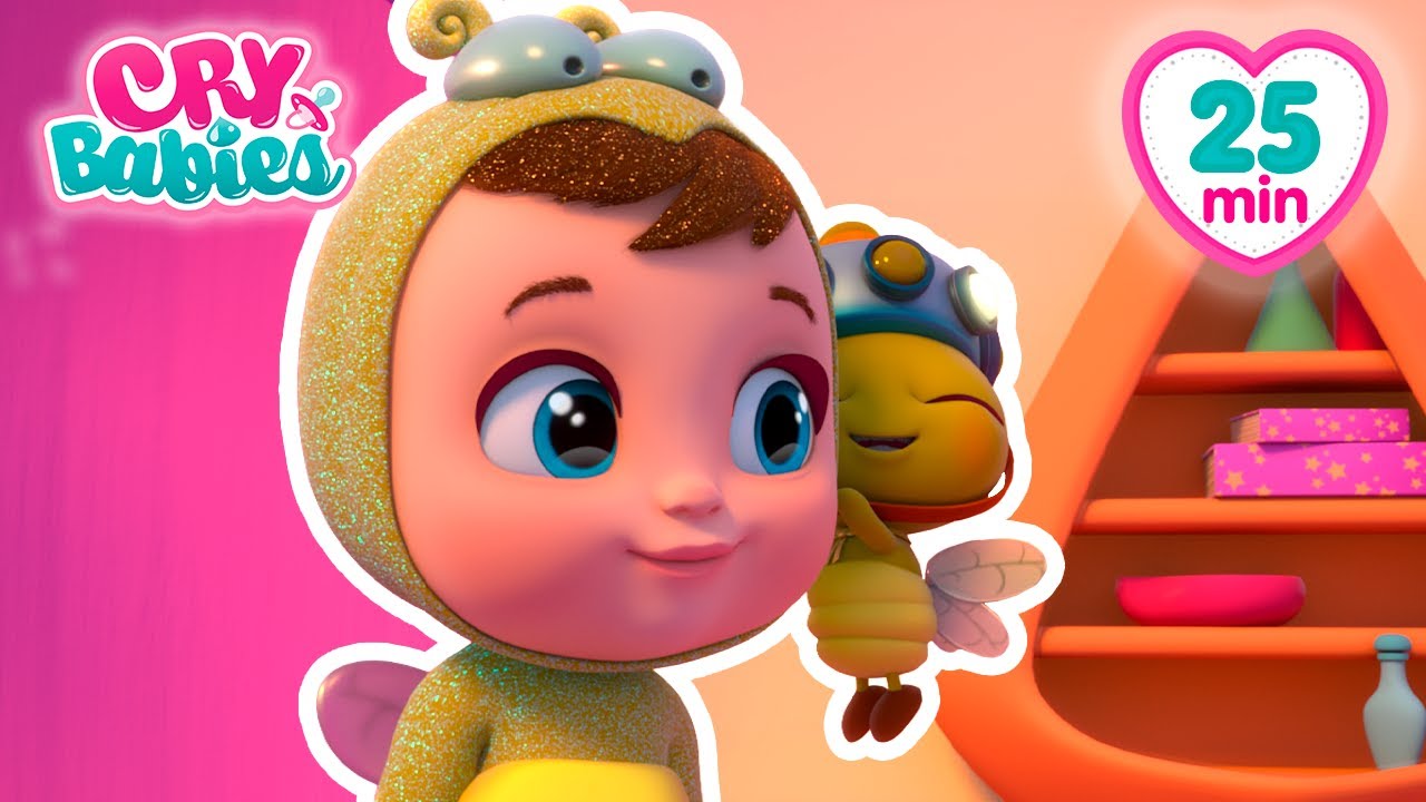הכירו את החבר הקטן הדבורה 🐝💛 | Cry Babies | סרטים מצוירים לילדים בעברית