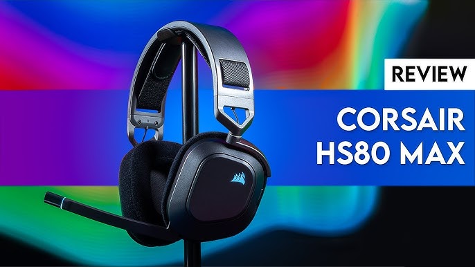  Corsair HS80 MAX Wireless Multiplatform Gaming Headset