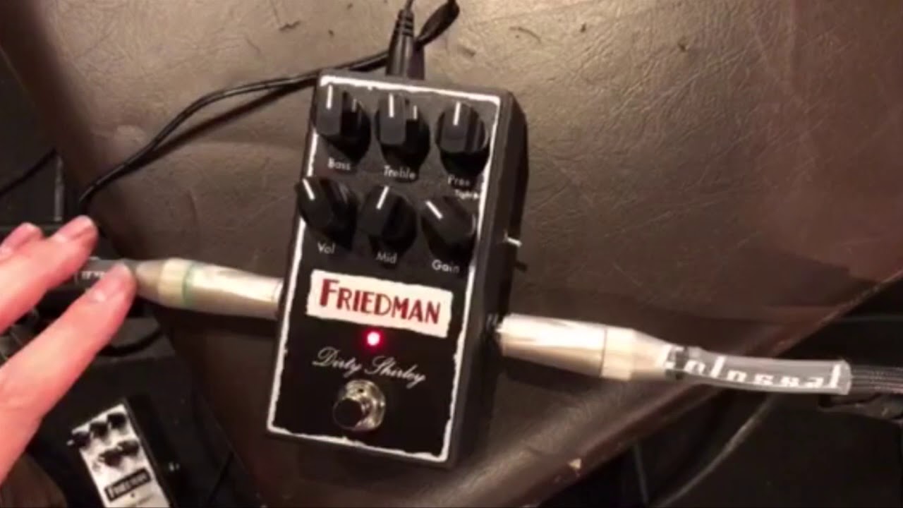 【ギタリスト田崎 慎也氏解説！】3分で分かる！Friedman「DIRTY SHIRLEY」の魅力！