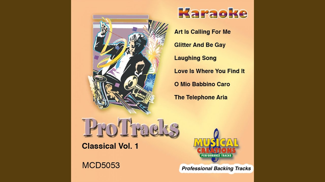 Glitter and Be Gay (In the Style of 'Candide') (Karaoke Version