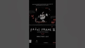 First time playing a Fatal Frame game in the series. Fatal Frame II on original Xbox.