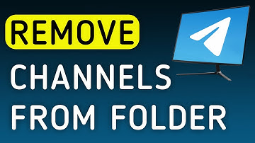 How To Remove Channels From Folder On Telegram App On PC (New Update)