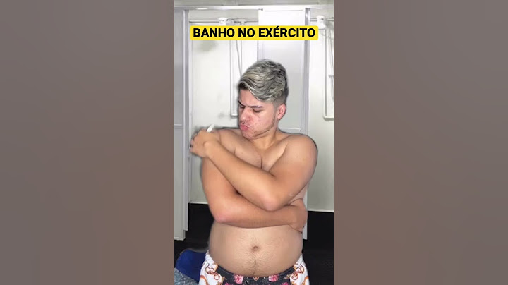 BANHO NO EXÉRCITO | #shorts