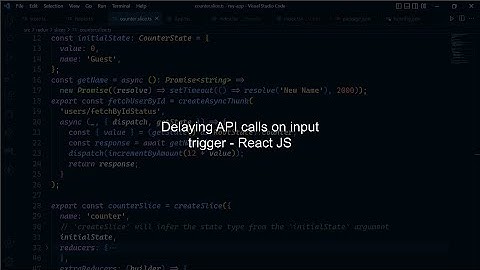 Delaying API Calls React JS - using useEffect and delayed Change Variable