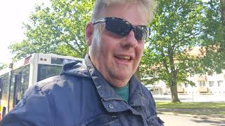 På Väg Emot Huskvarna & Byter Buss & Åker Tåg M.m. 2020.07.22.