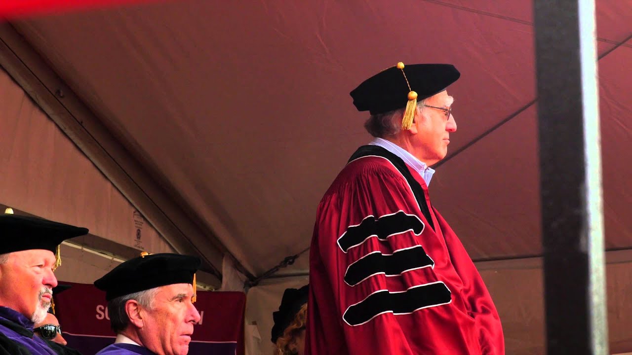 Santa Clara Law 2015 Commencement - Dean Lisa Kloppenberg Announces Howard Charney