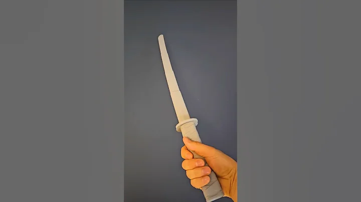 3D printed Collapsing Katana