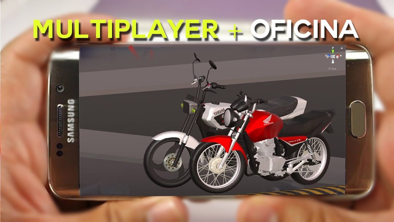 Jogo de Moto GRAU E CORTE (MULTIPLAYER + OFICINA) 