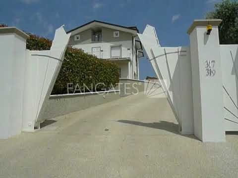 FANGATES® - Cancello con apertura a Ventaglio - Fan Opening Gate