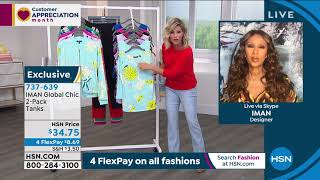 IMAN Global Chic 2Pack Tanks