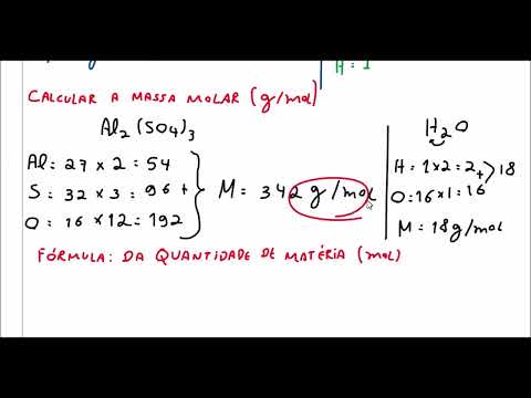 Vídeo: Qual é a fórmula do sal hidratado?