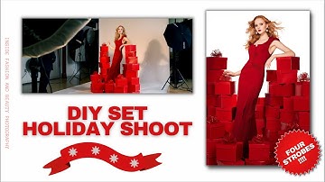 Holiday Shoot with DIY Set | Inside Fashion and Beauty Photography with Lindsay Adler