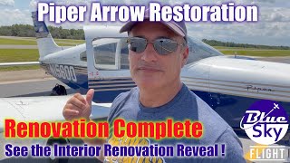 Piper Arrow Interior Renovation - Watch the Reveal