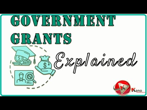 Video: What is a grant? To whom are subsidies given?
