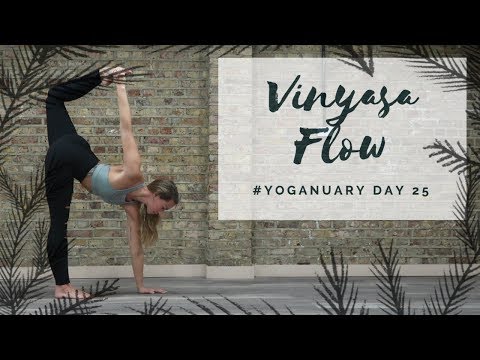 DAY 25: Vinyasa Yoga Flow | Yoganuary Yoga Challenge | CAT MEFFAN