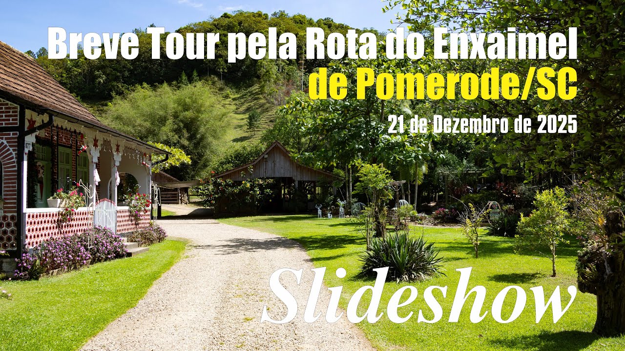 ROTA DO ENXAIMEL DE POMERODE   Um Slideshow   21 12 2025