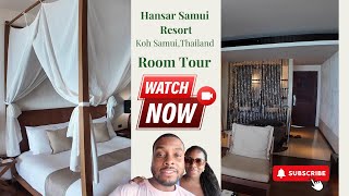 Views from Koh Samui’s Hansar Samui Resort in Fisherman’s Village, Ocean Front Room Tour 🏖️❤️‍🔥