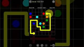 Flow Free 8x8 Level 103