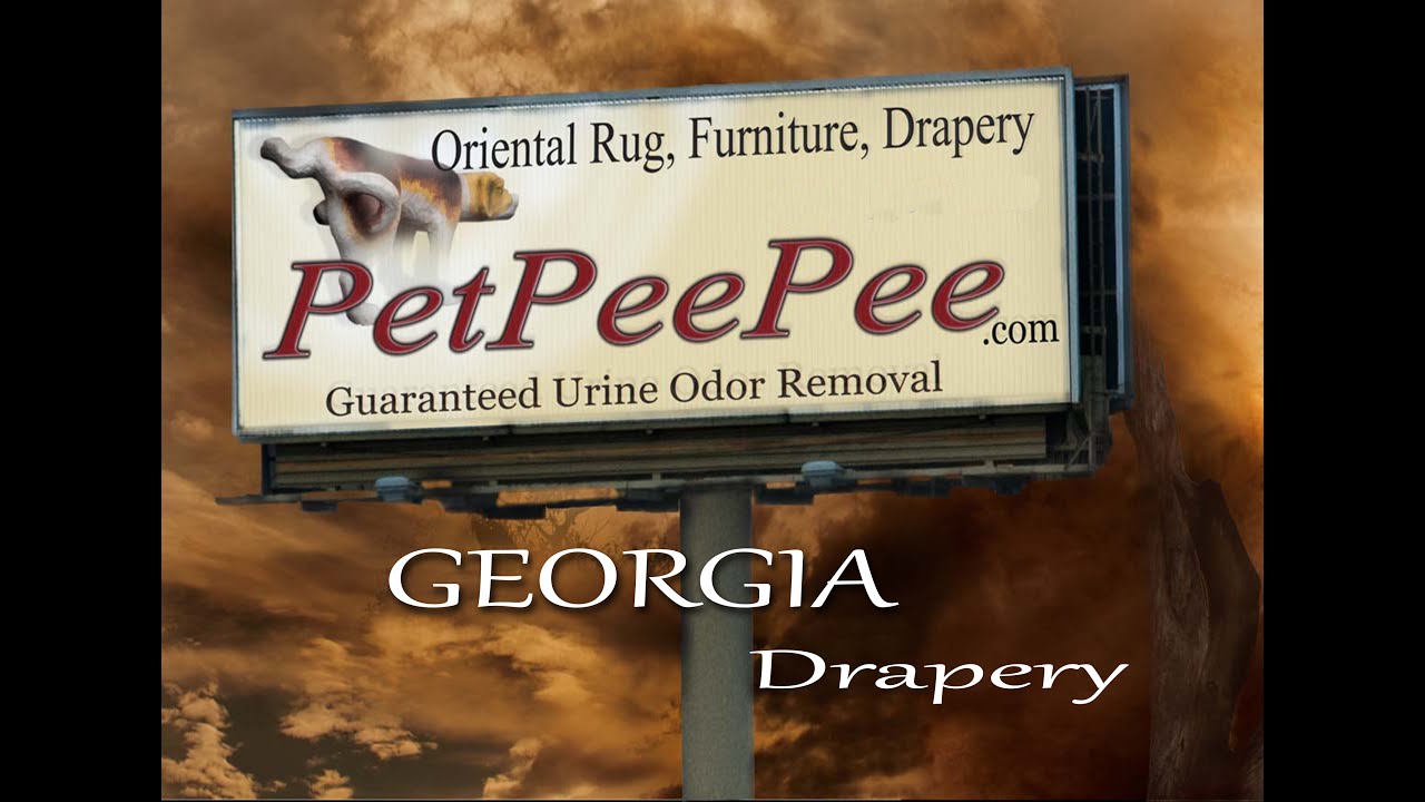 Dog Urine Odor on Silk Drapery State of Georgia | PetPeePee®