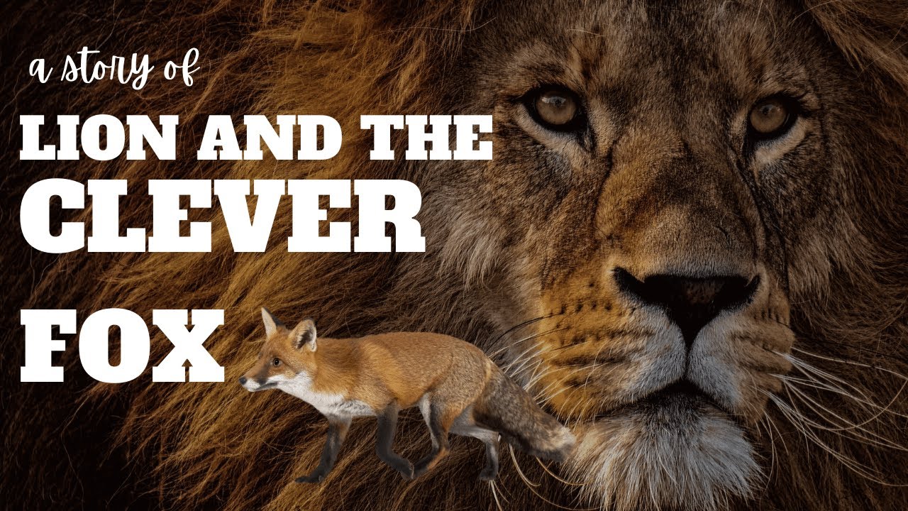 The lion and the clever fox  | Animal stories | Moral Stories | Amazing Animals
